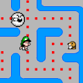 Click here to play the Flash game "Super Mario Brothers: Baby Luigi Pacman"