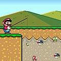 Click here to play the Flash game "Super Mario Brothers: Super Mario Fishing"