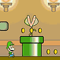 Click here to play the Flash game "Super Mario Bros.: Luigi's Day"