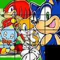 Click here to go to the 1st of 7 "Sonic the Hedgehog: Sonic Puzzles" pages (Flash powered), which have 21 different puzzles in total