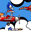 Click here to play the Flash game "Sonic the Hedgehog: Sky Chase" (2 different versions)